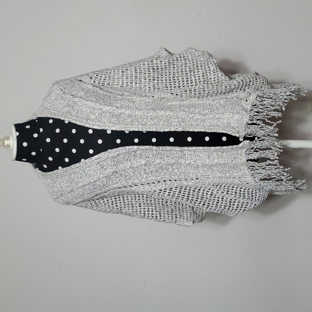 Silver brand sweater shall
